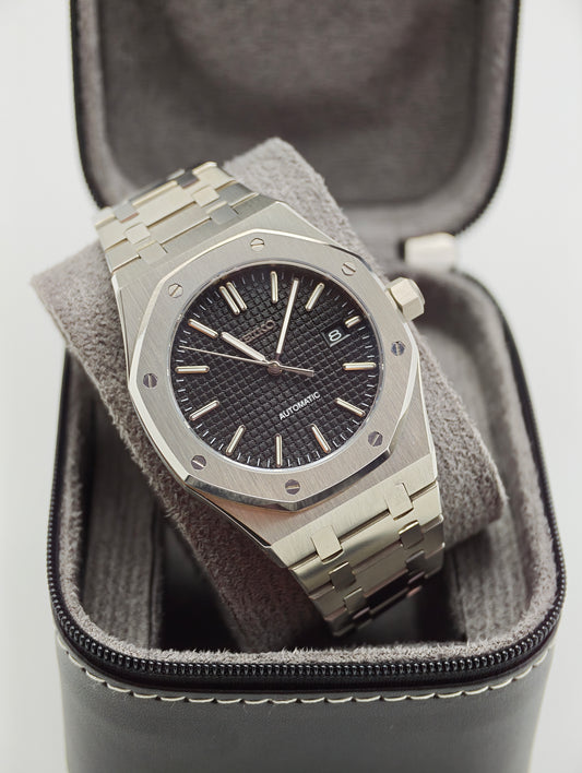 Obsidian Oak | 40mm NH35 Automatic