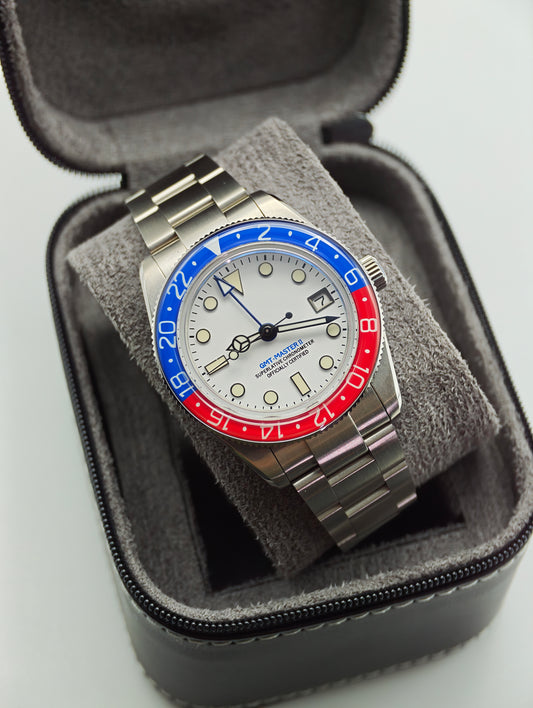 Premium Black Bay GMT Mod | NH34 Automatic | 39mm
