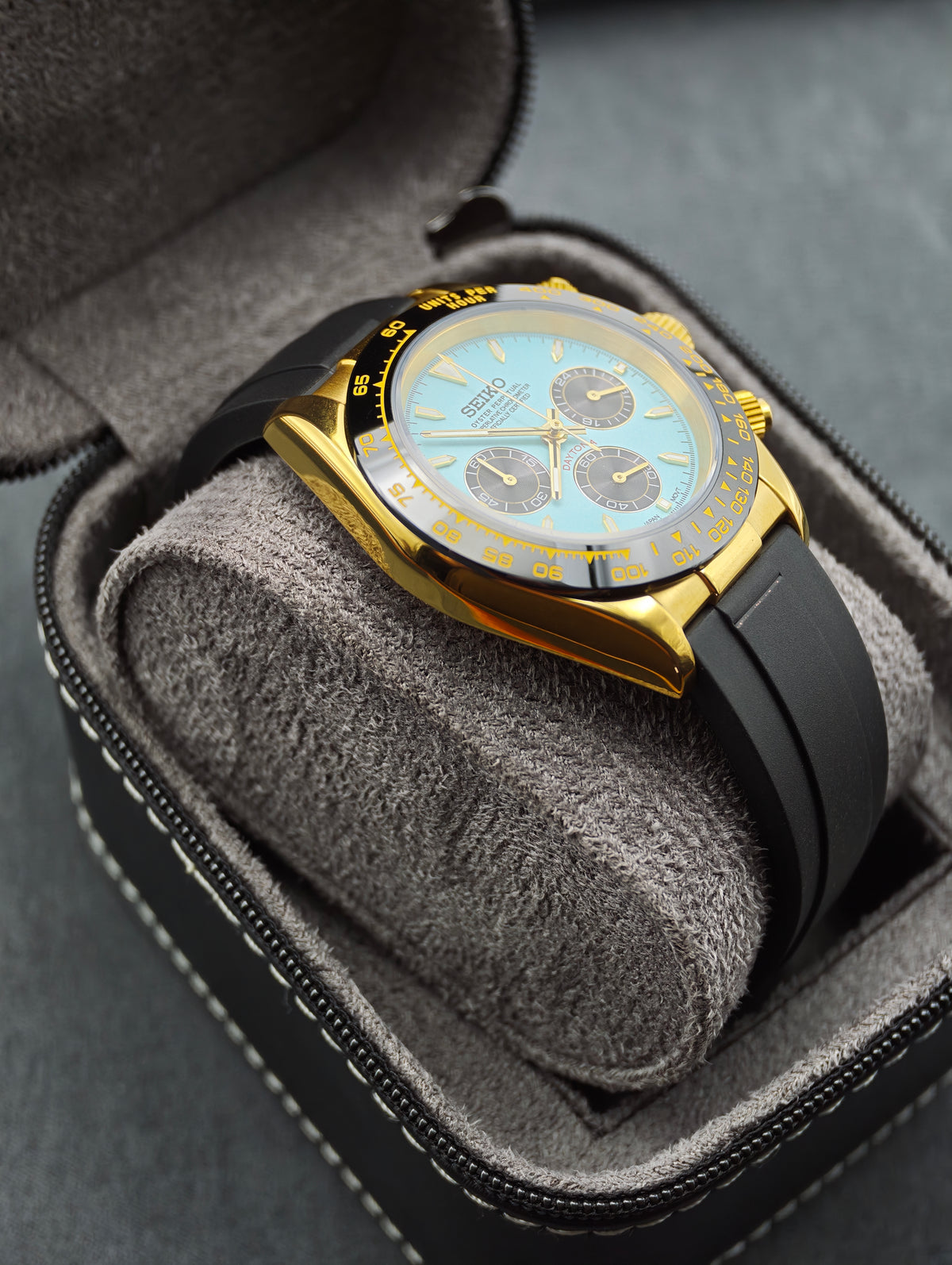 Tiffany Golden Chronograph | 40mm VK63 Mechaquartz