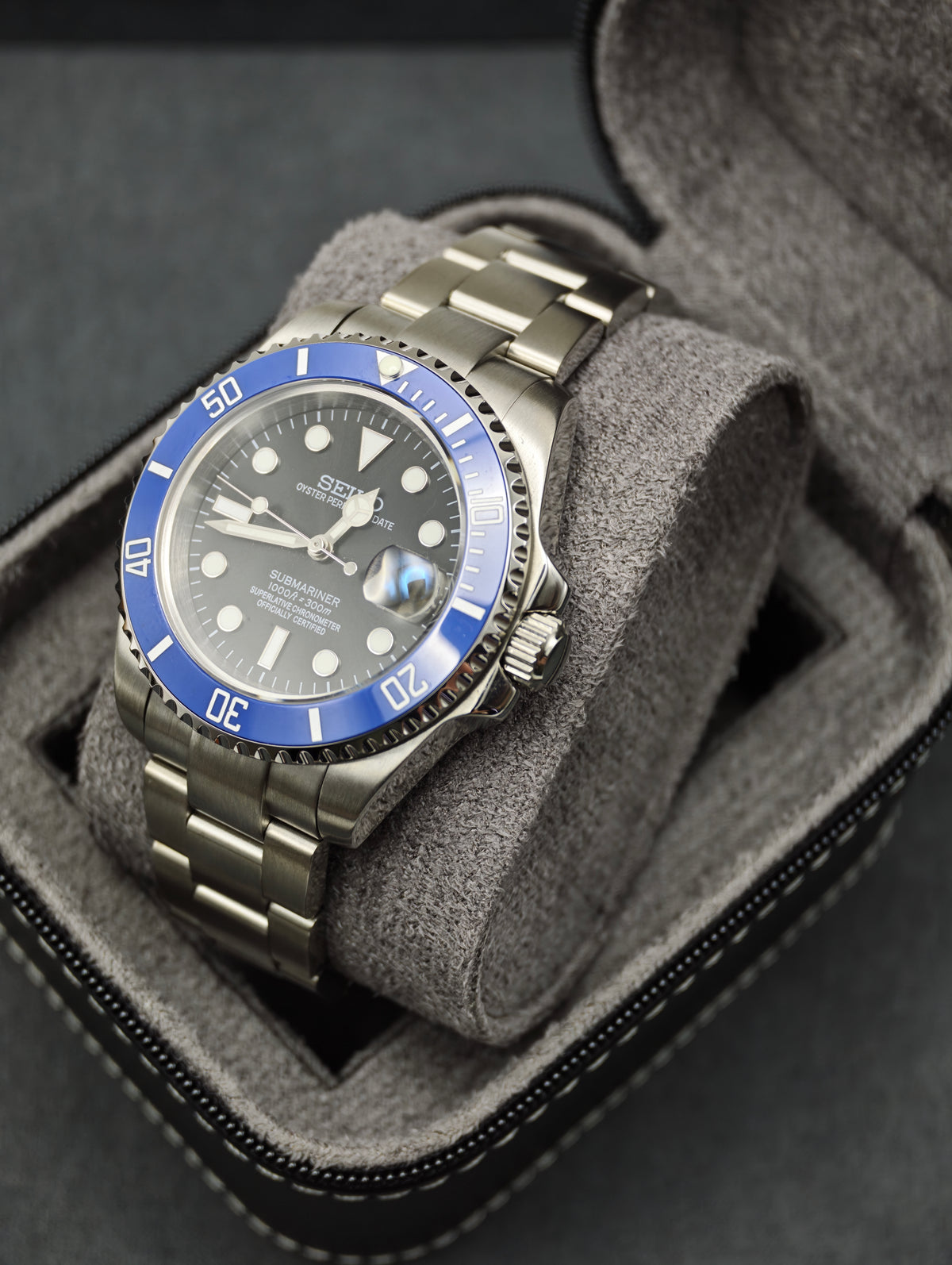 Azure Current | 40mm NH35 Automatic