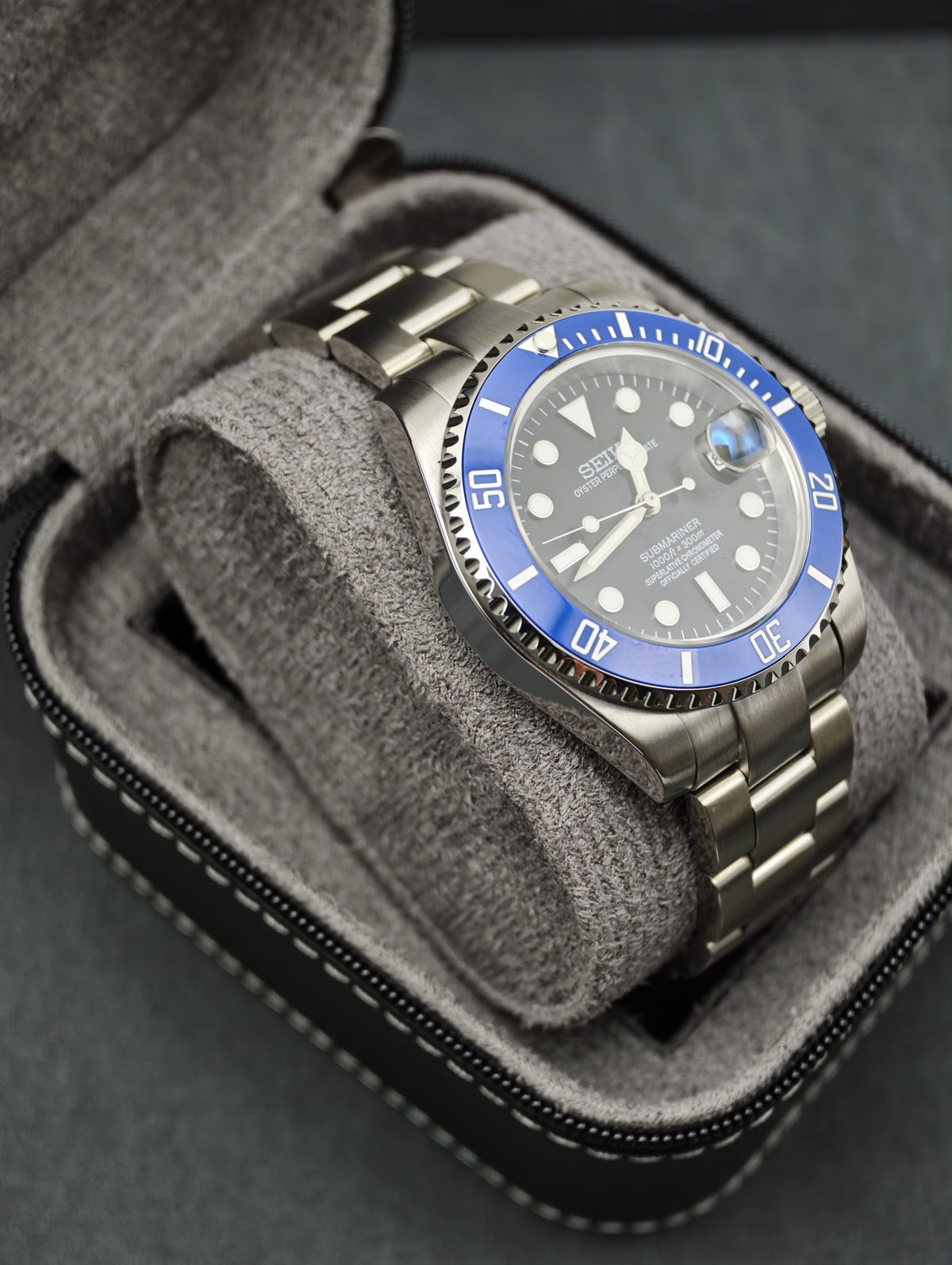Azure Current | 40mm NH35 Automatic