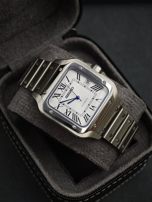 Santos Reagent | Roman Dial | 39mm NH35 Automatic