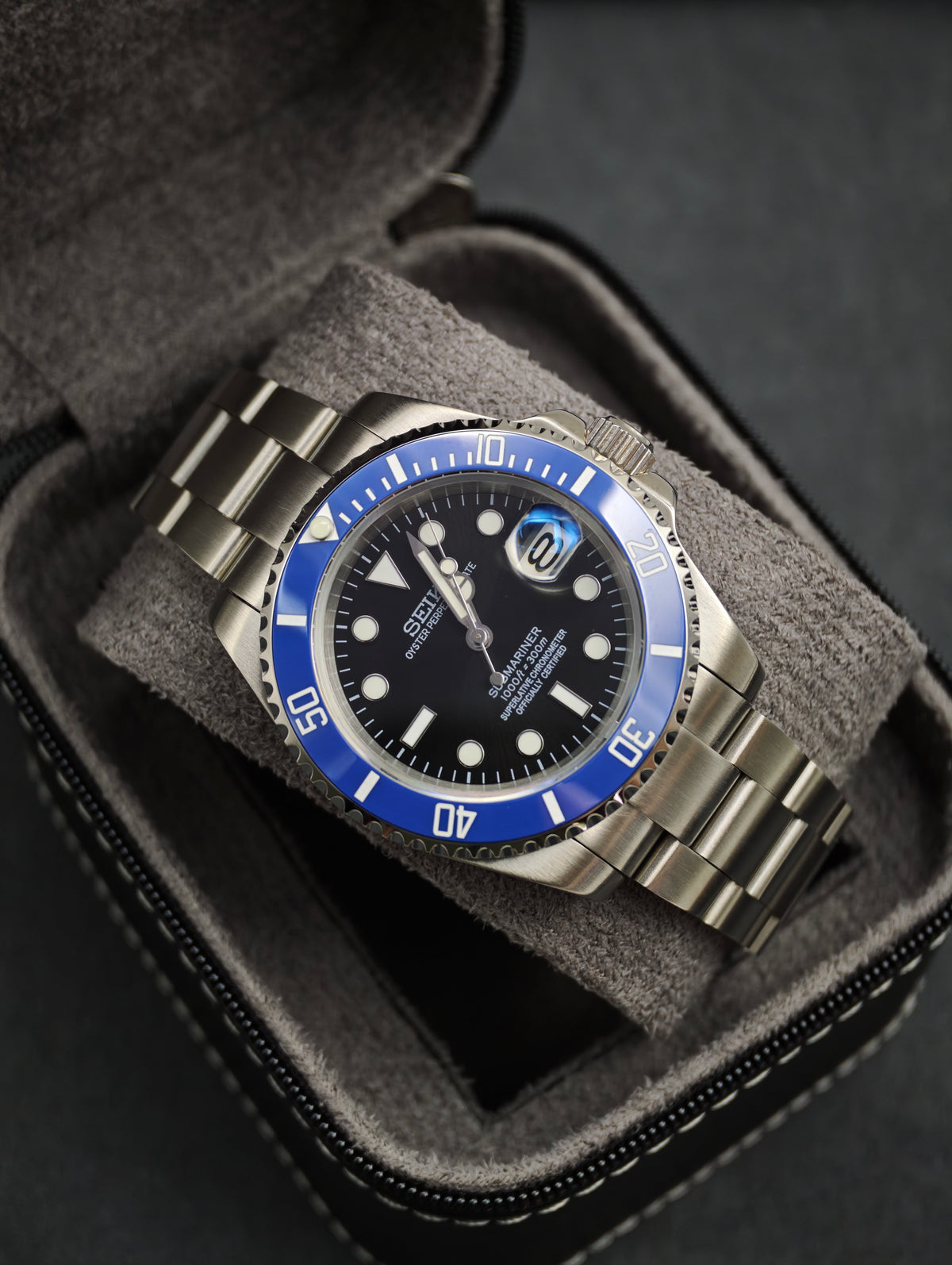 Azure Current | 40mm NH35 Automatic