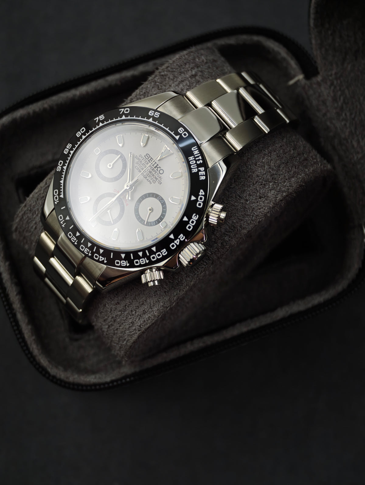 Panda Chronograph | 40mm VK63 Mecha-Quartz