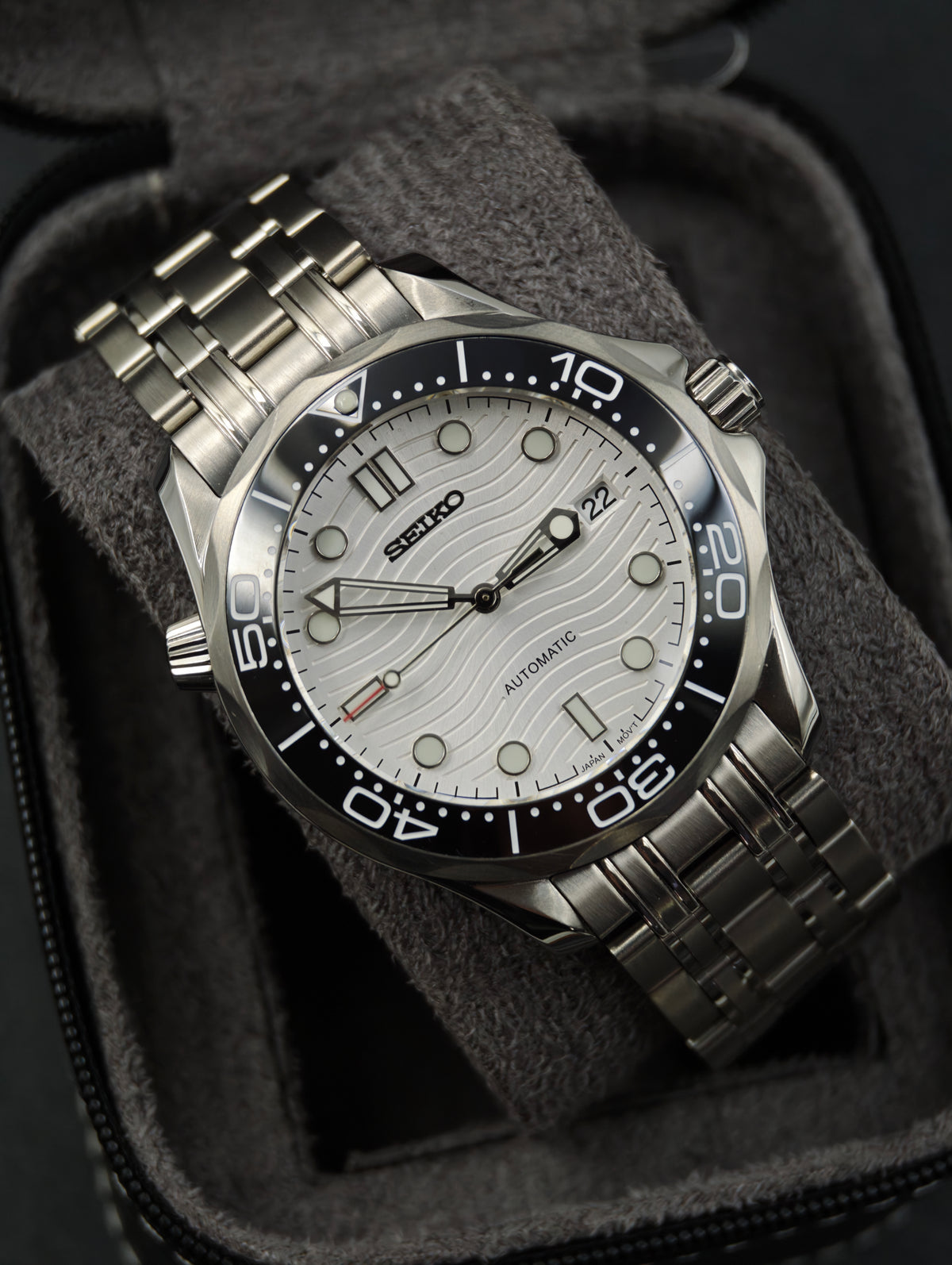 Seamaster Silver Wave | 40mm NH35 Automatic