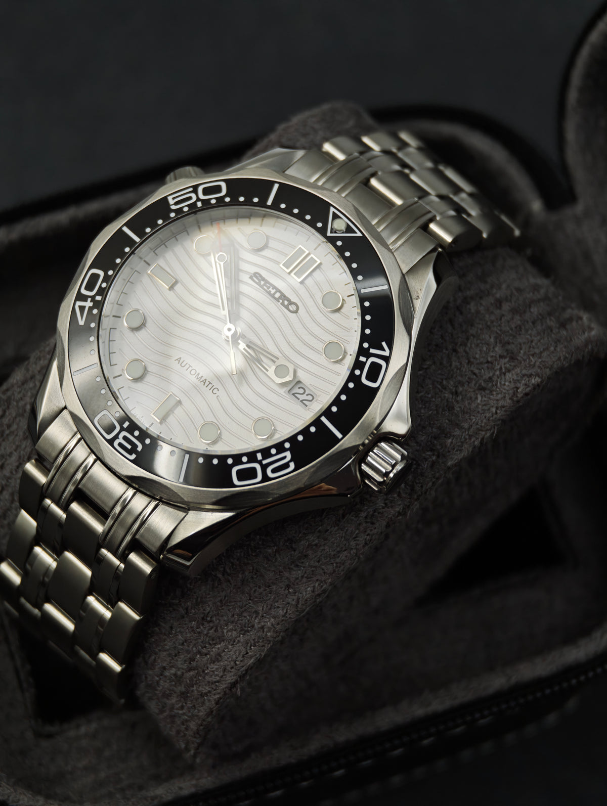 Seamaster Silver Wave | 40mm NH35 Automatic