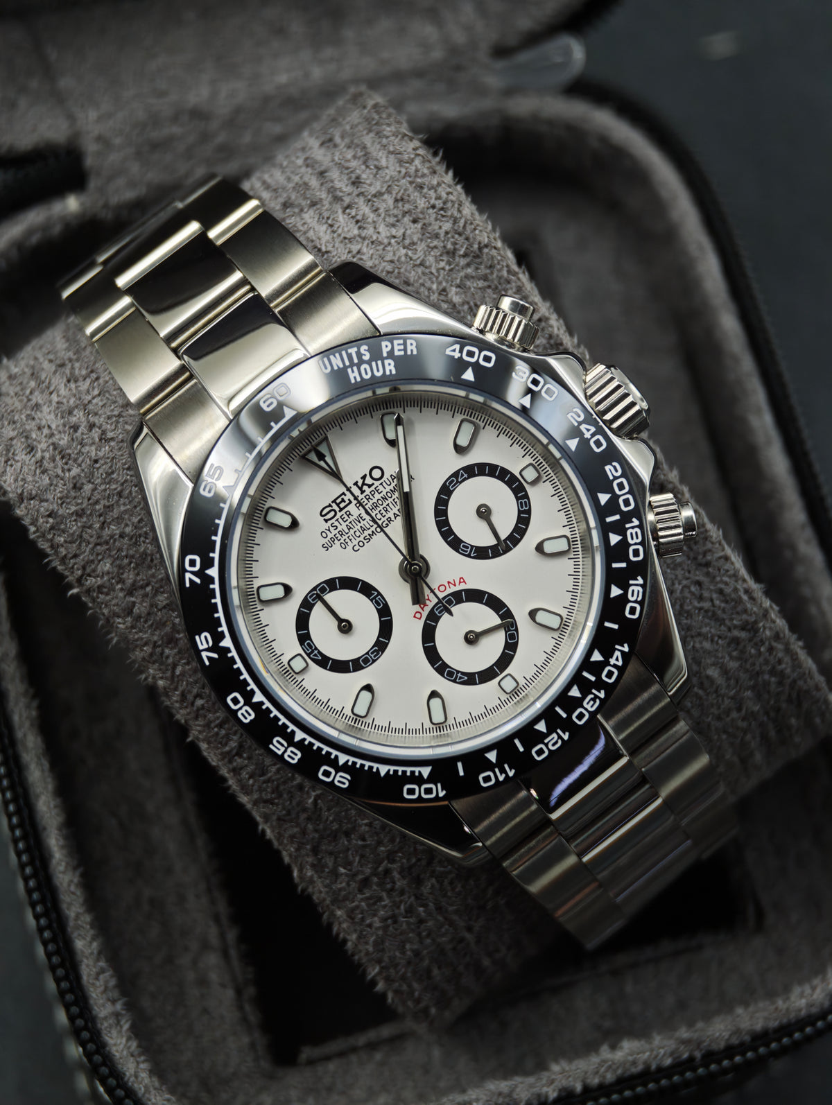 Panda Chronograph | 40mm VK63 Mecha-Quartz