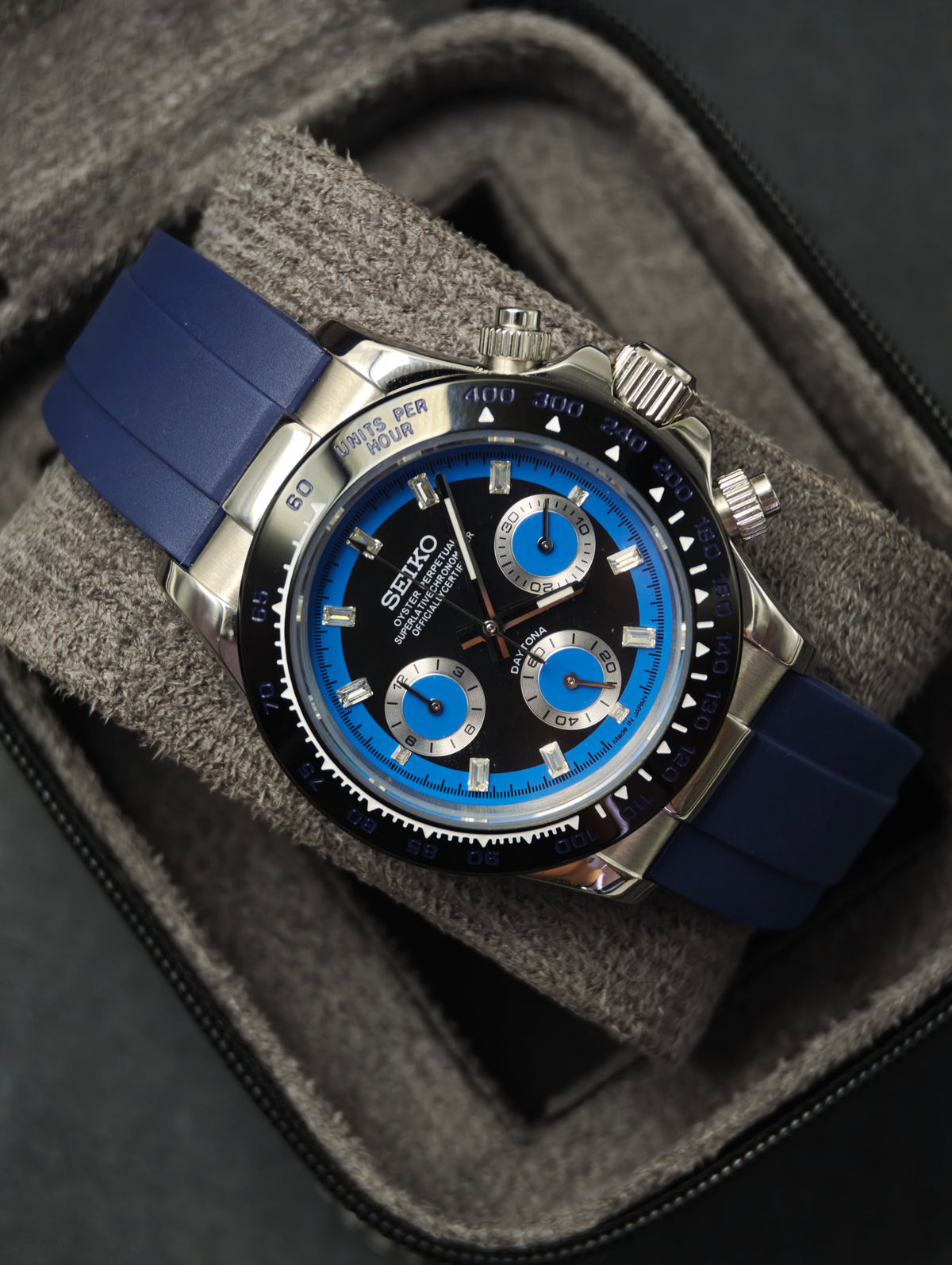 Azure Daytona | 40mm VK63 Mecha-Quartz
