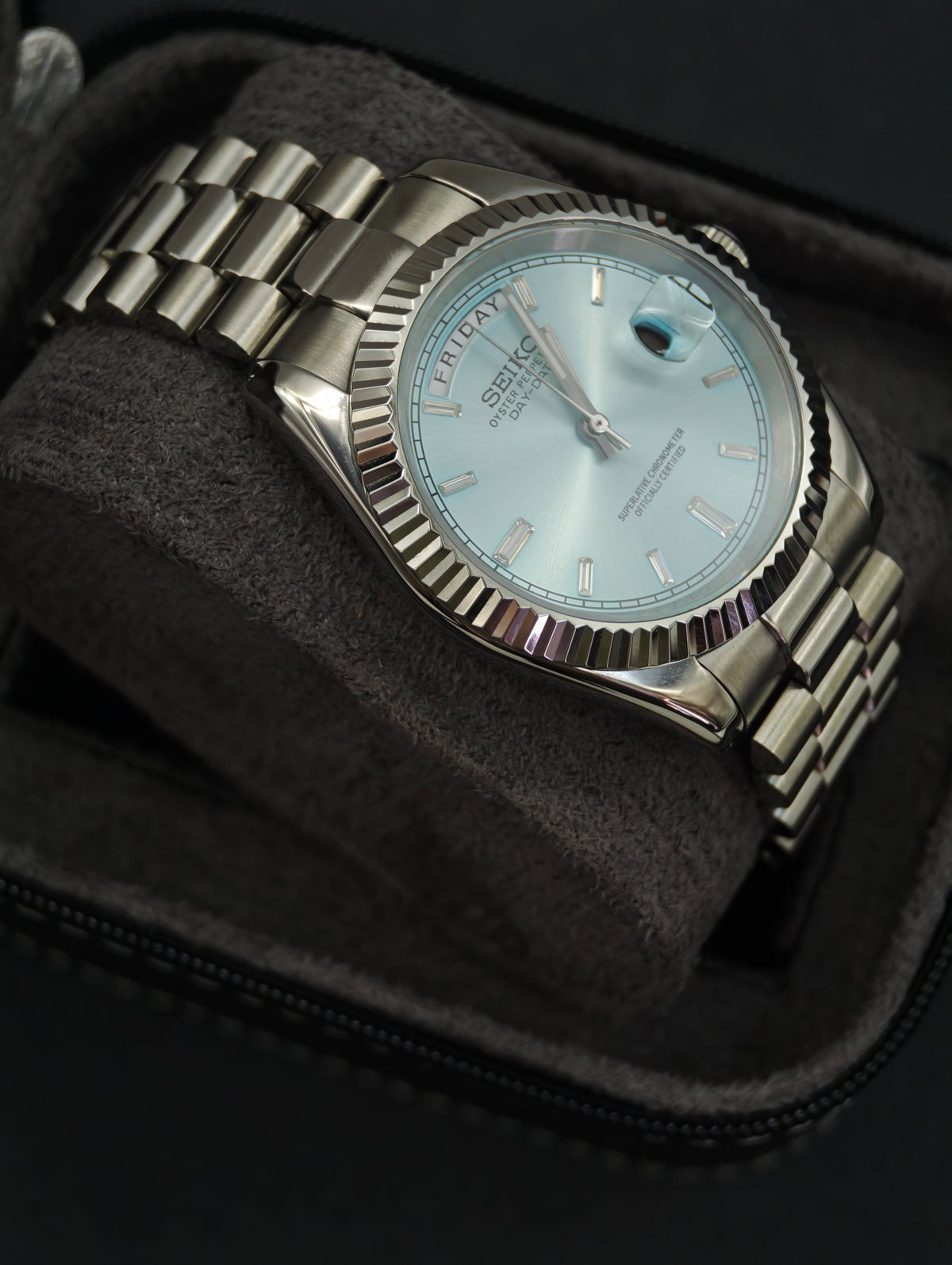 Ice Blue Day-Date | 39mm Automatic