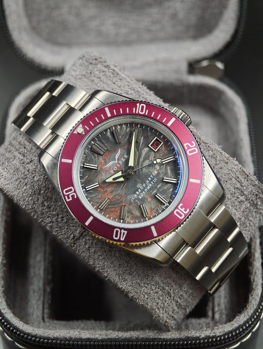 Carbon Abyss Red