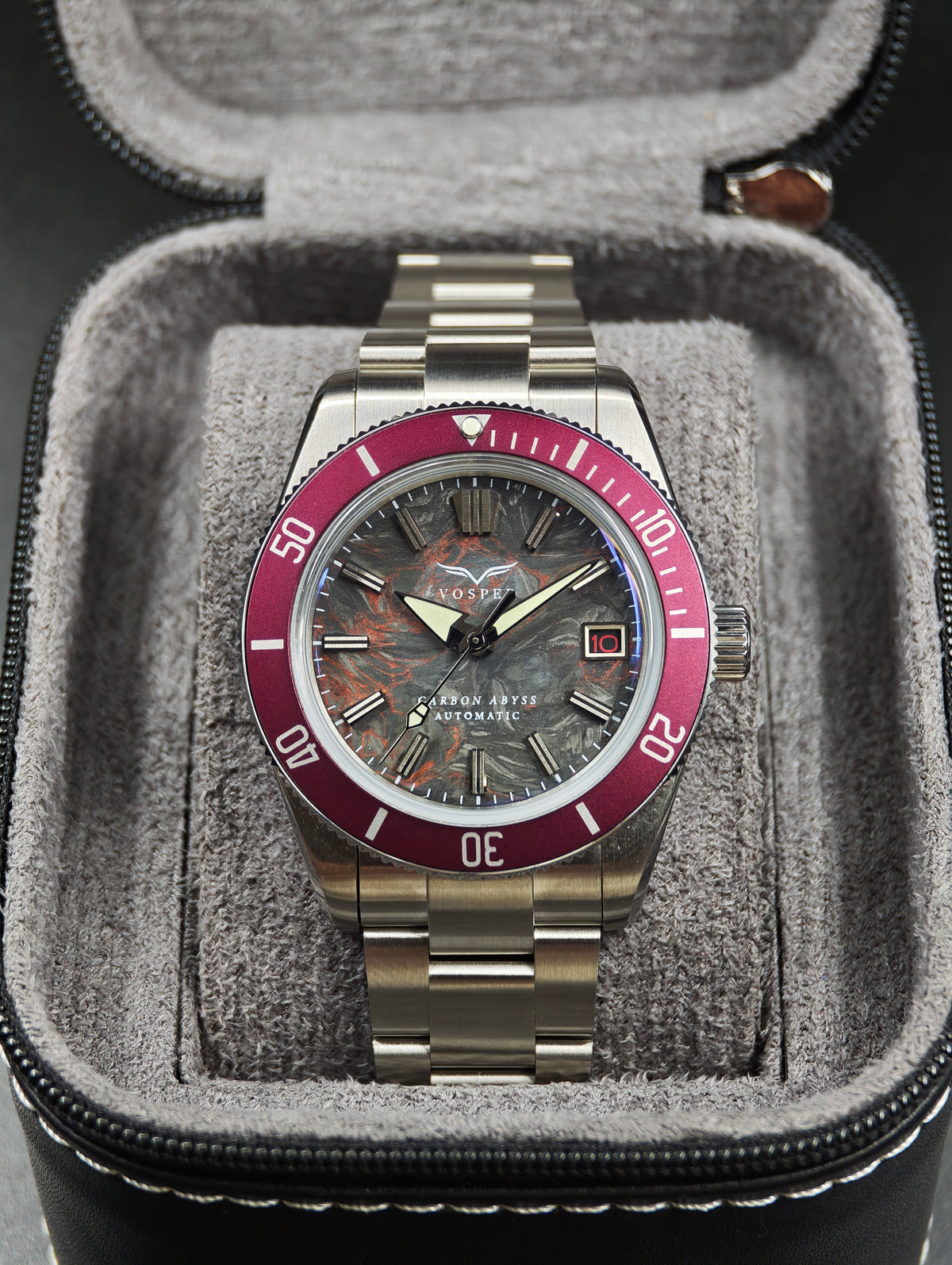 Carbon Abyss Red