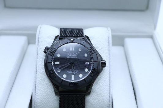 Seamaster Black Stealth Mod | NH35 Automatic