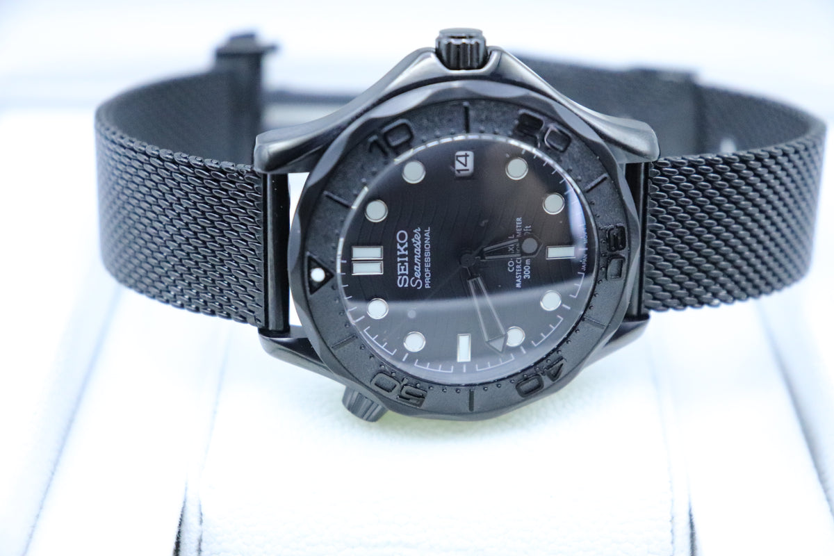 Seamaster Black Stealth Mod | NH35 Automatic