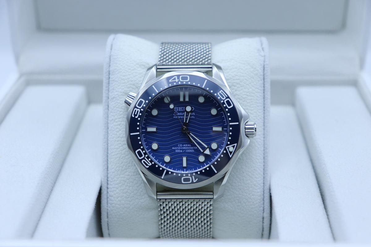 Seamaster Blue Wave Mod | NH35 Automatic