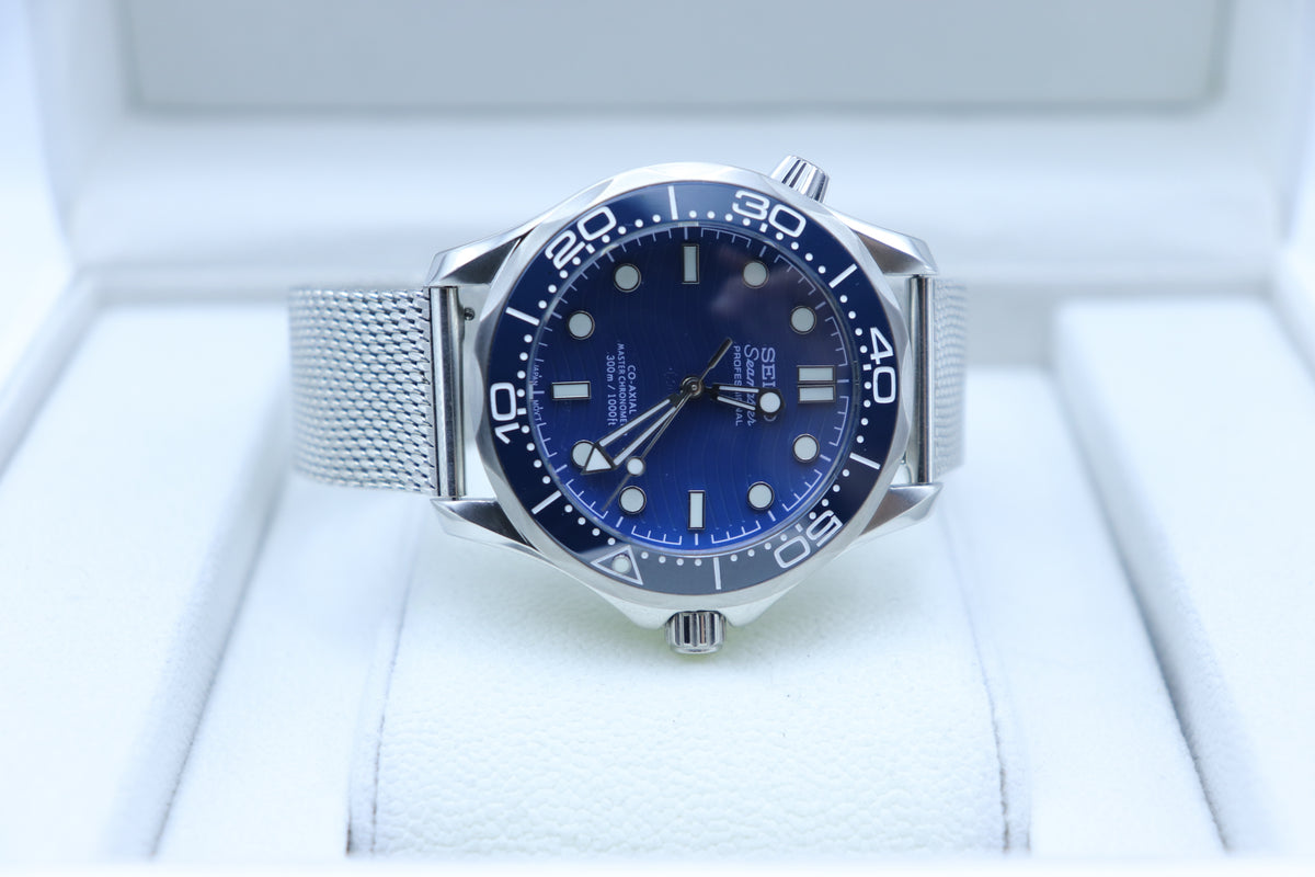 Seamaster Blue Wave Mod | NH35 Automatic