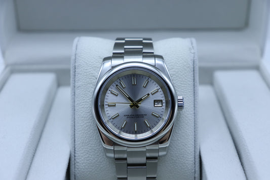 Silver Datejust Mod | NH35 Automatic