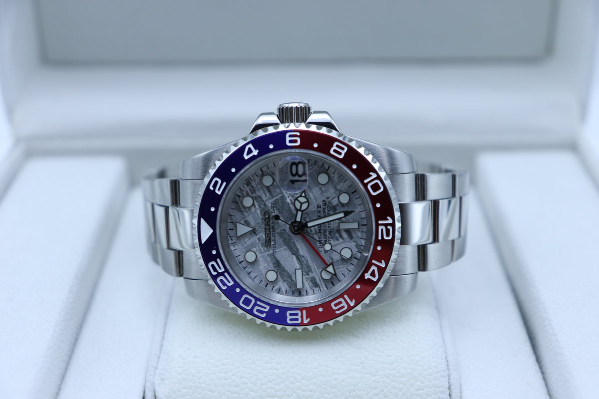 Pepsi Meteorite GMT Master Mod | NH34 Automatic