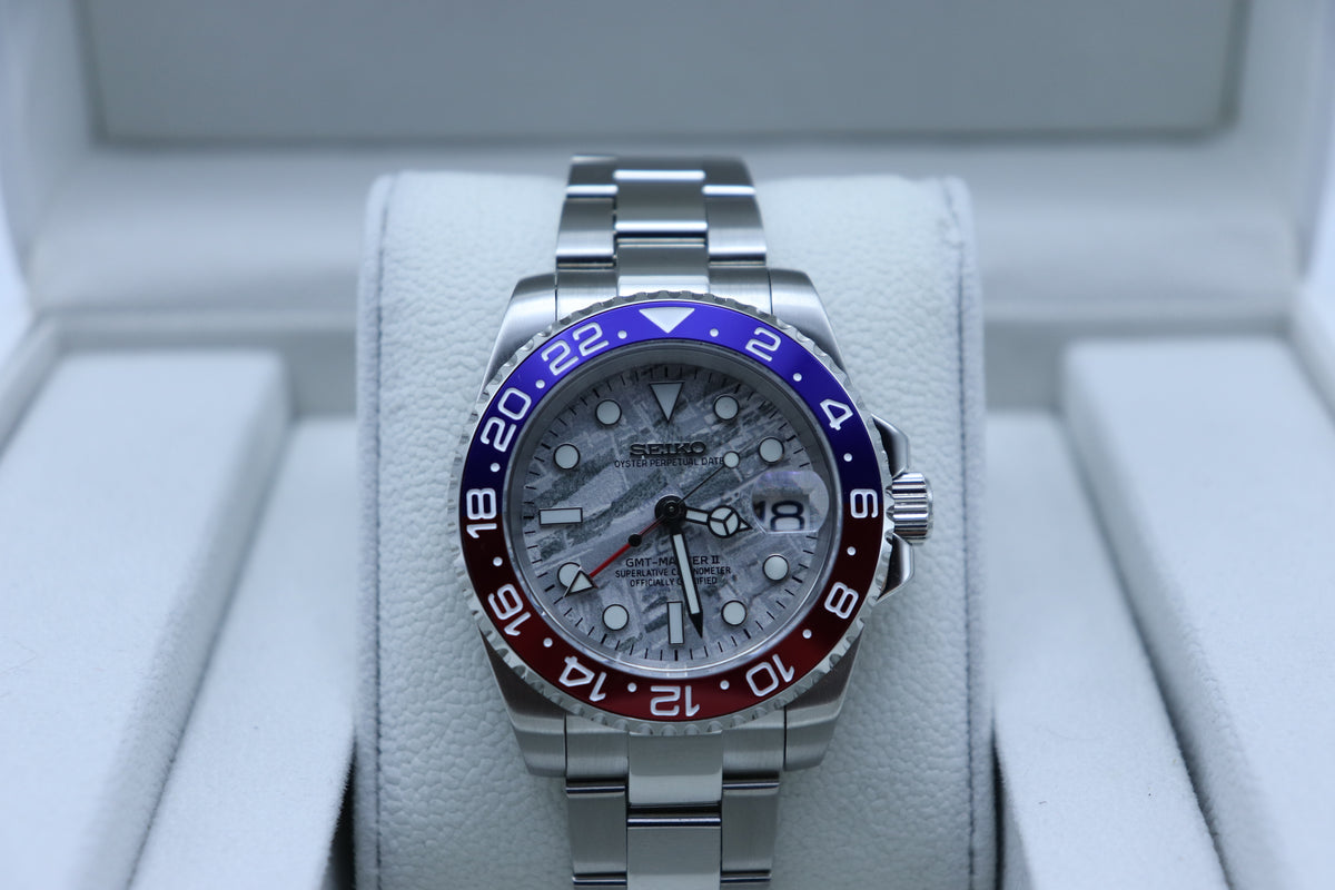Pepsi Meteorite GMT Master Mod | NH34 Automatic