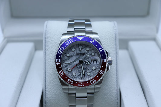 Pepsi Meteorite GMT Master Mod | NH34 Automatic