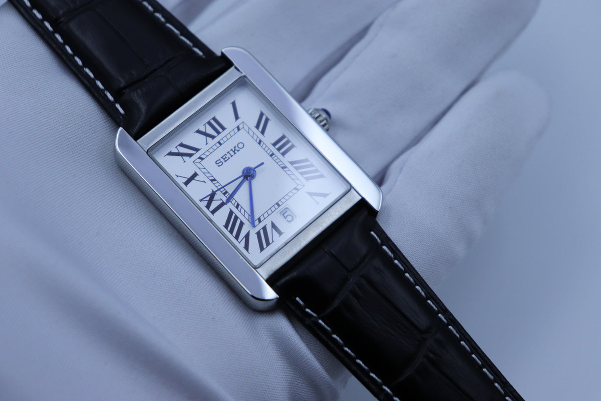 Tank Style – Roman Dial – 31mm – Quartz