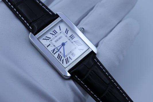 Tank Style – Roman Dial – 31mm – Quartz