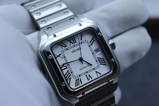 Silver Santos – 39mm – NH35 Automatic
