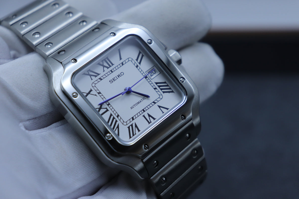Silver Santos – 39mm – NH35 Automatic